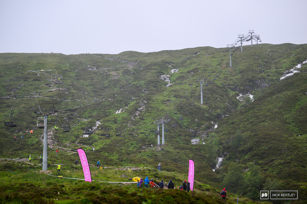 The track and waterfalls of Glencoe looked as intimidating as each other this weekend!
