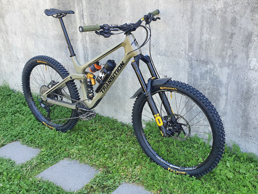 new rubber on the steed
Transition Scout Öhncoil