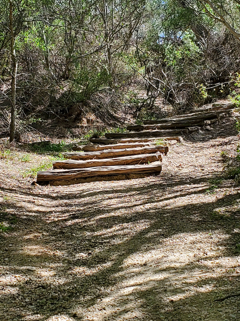Olmos Spur Trail -- heads up to upper section and connects with Medina River Greenbelt (El Chaparral)