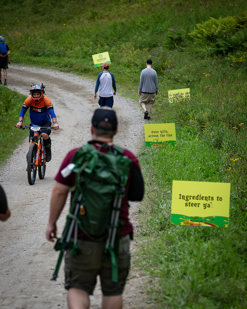 Between stages. EWS Burke day 1.