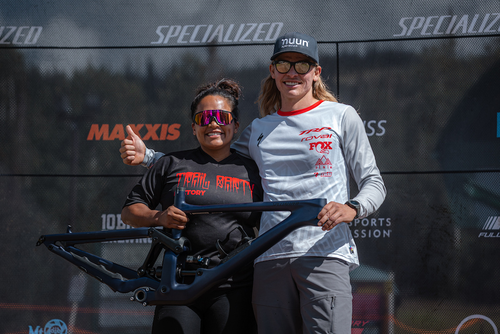 Winner of the Specialized Enduro Frame - Women s Amateur Category