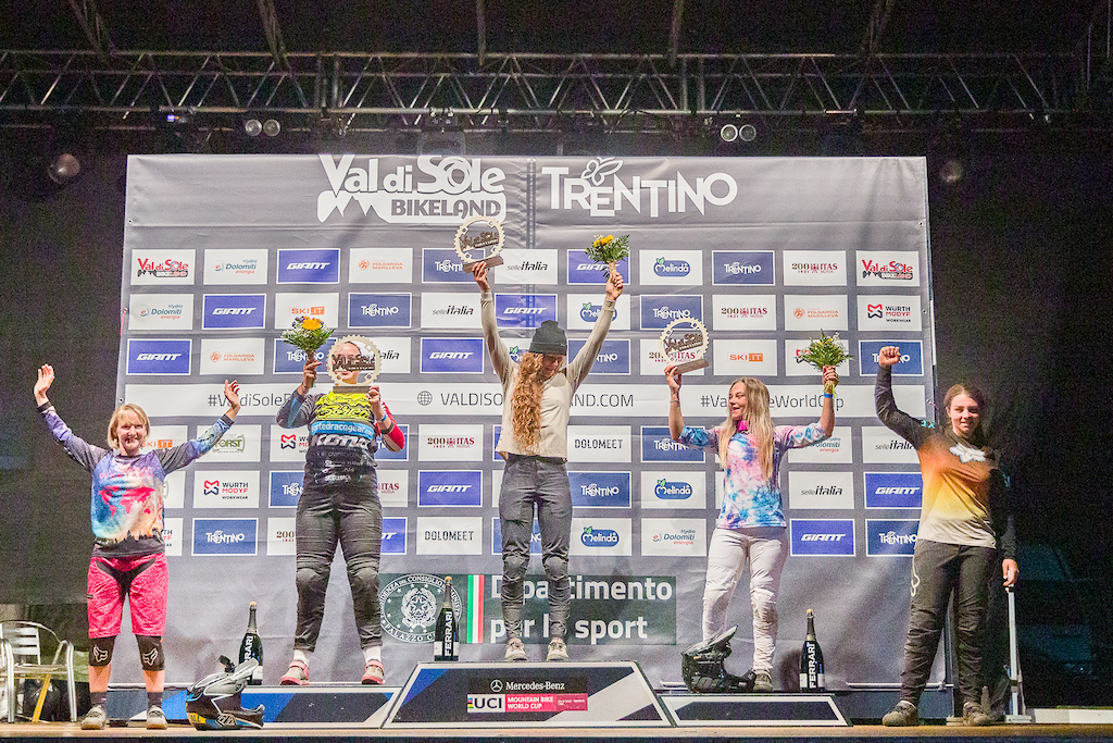 during the 7th and final round of The 2022 4X Pro Tour at Val Di Sole Commezadura Trentino Italy on September 03 2022. Photo Charles A Robertson