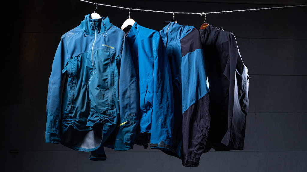 Review Roundup 4 Mountain Bike Rain Jackets Tested Pinkbike