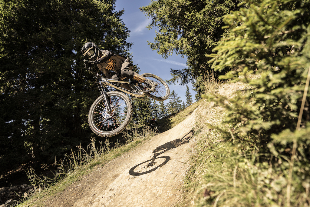 Riding Culture's new downhill collection in action.
