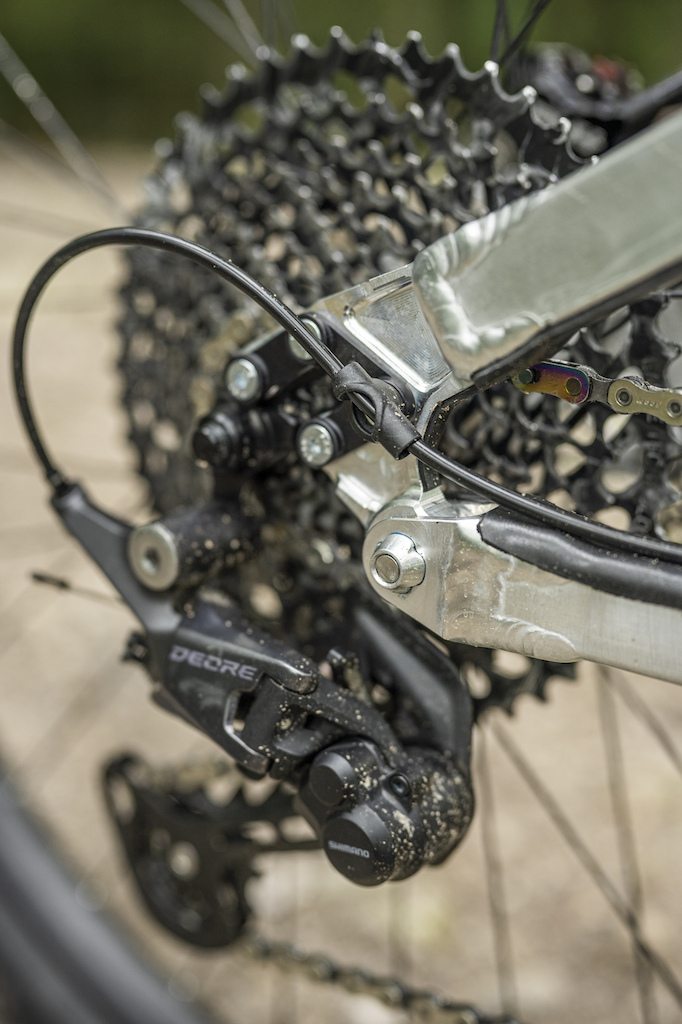 My Nicolai Satrurn 14 ST in Mullet setup equipped with Hopura brakes and other good stuff.