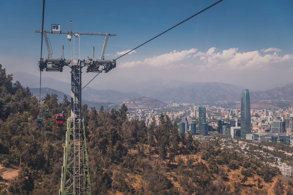 After a short practice session, riders loaded onto the gondola and headed up to San CristÃ³bal for some city views.