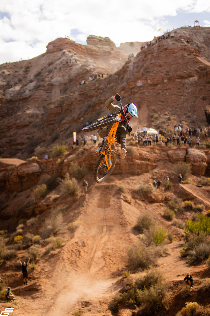 Shot I got from Rampage 2022 of Bret Rheeder's winning run. Got lucky enough to shoot this event but even more lucky to capture this shot.