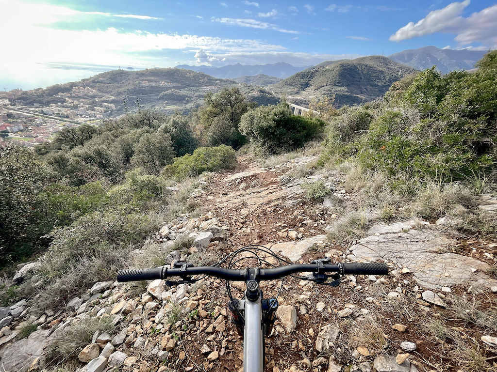 Some nice rocky part at the middle section