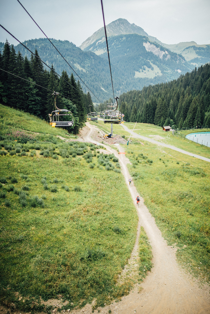 Shot on film in Chatel