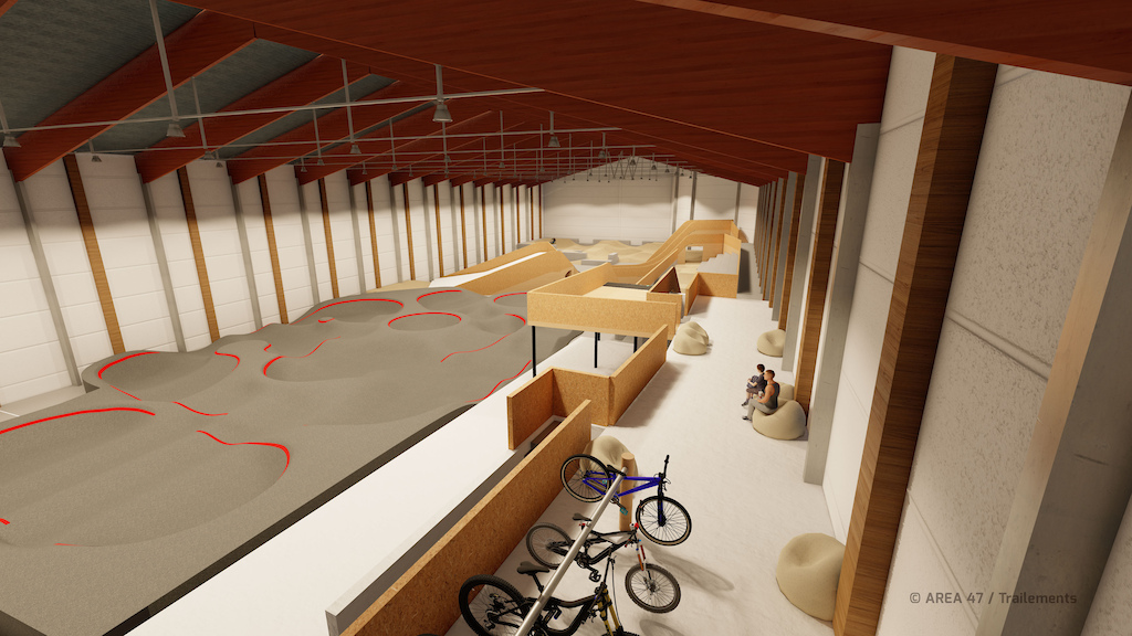 Coming end of April 2023: Austrias first Indoor Bikepark