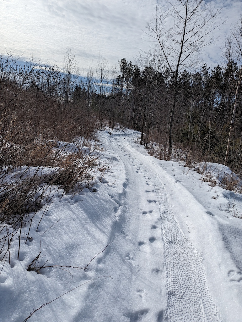 Kingdom winter fat biking
