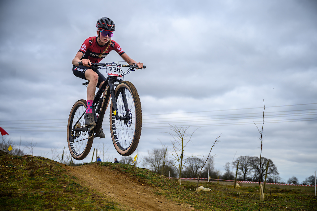There was no stopping Lucy Allsop in the Female Junior as she took the win by over 2 minutes