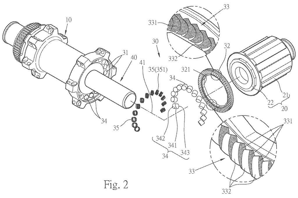 Weiting Hub patent