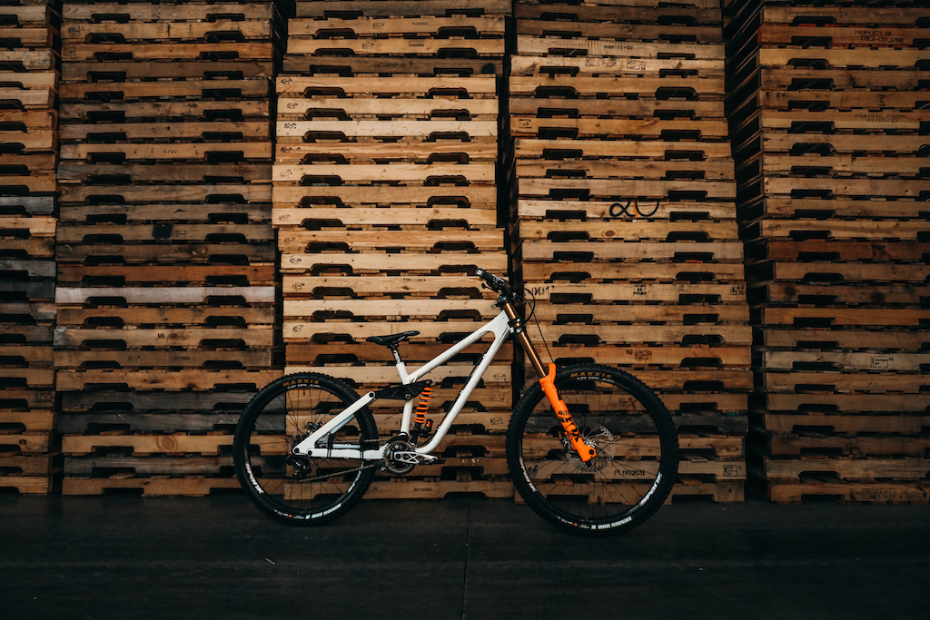 Frameworks Racing x Cotic steel DH bike