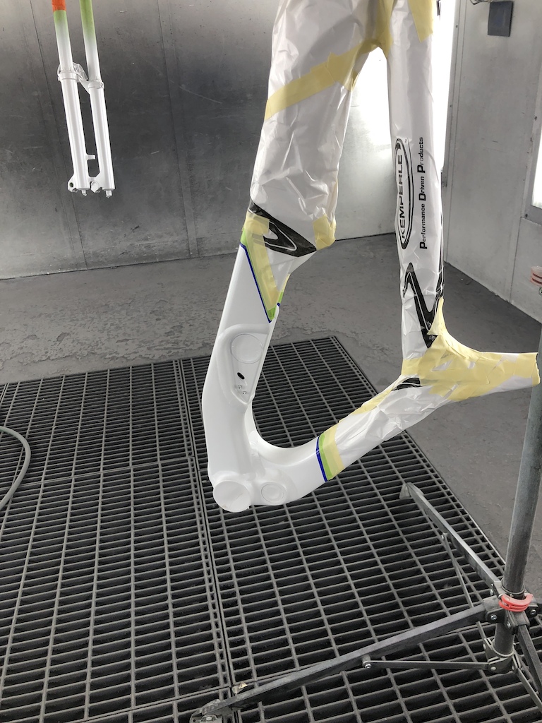 Masking doesn't look complicated, but still time consuming.