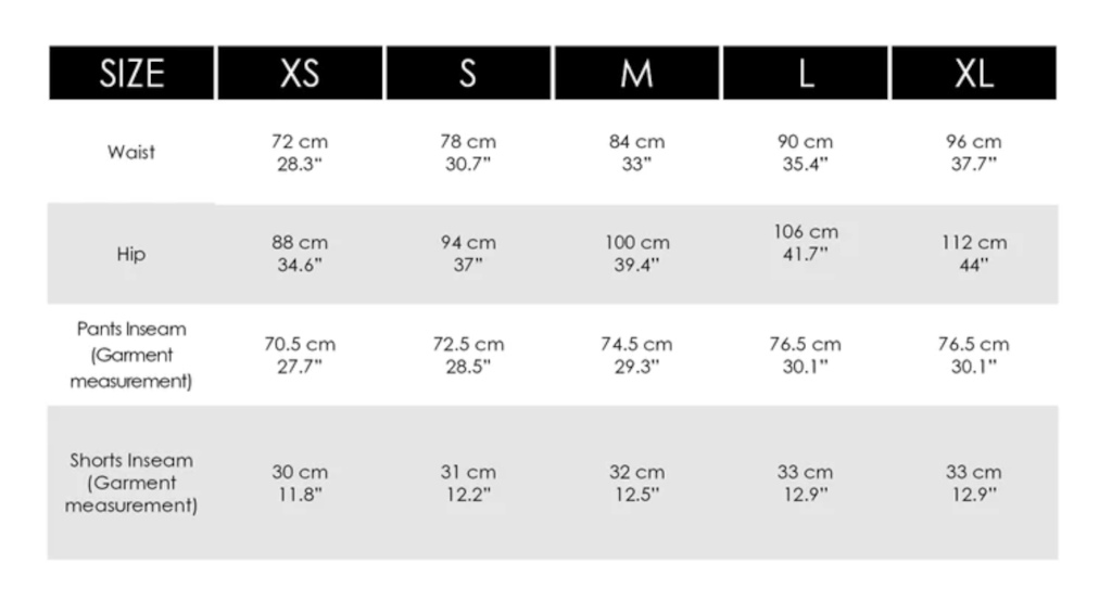 Nukeproof knee best sale pads size chart