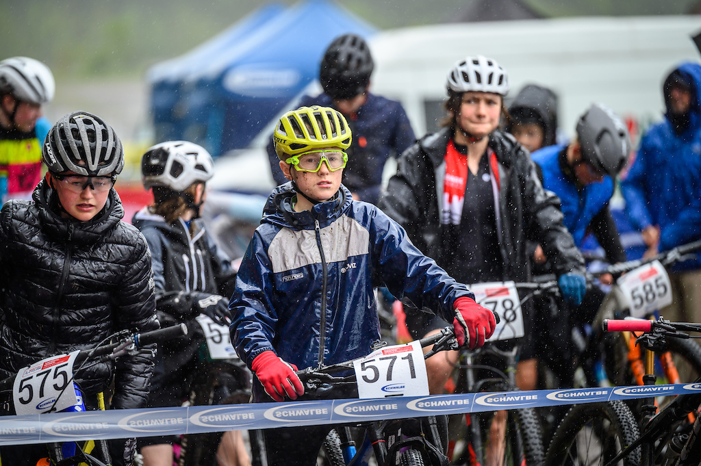 There was a great turnout of riders braving the heavy rain to race the Short Track