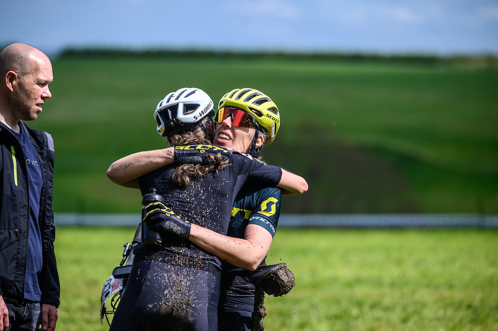 Who doesn t need a hug post race 