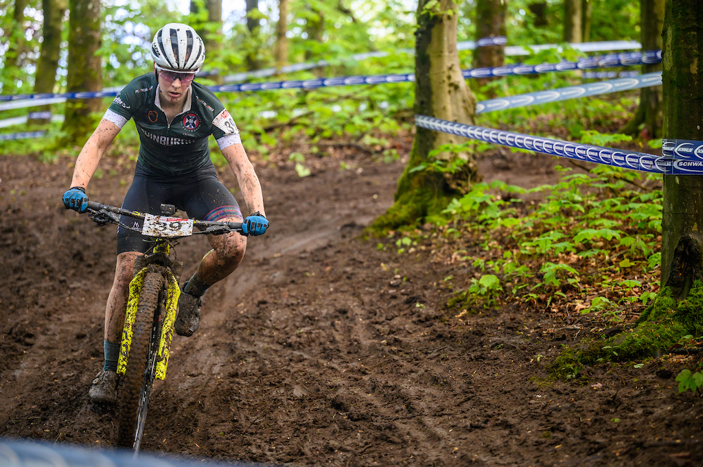 Not for all riders some riders seemed to be at home in the mud