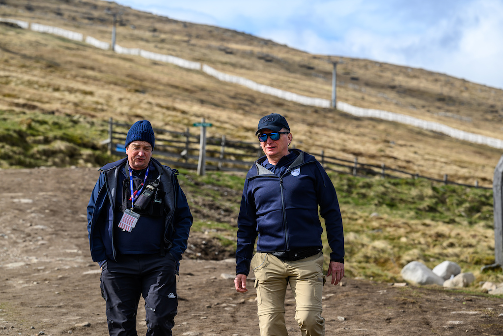 As this was a UCI Cat 1 race meaning points were available for riders to qualify for the World Cup there were two UCI comms on hand to make sure everything goes smoothly