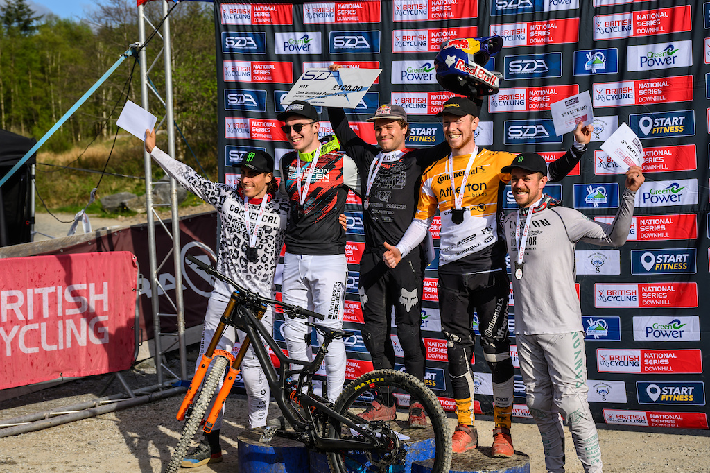 This weekends men s elite podium looked more like a World Cup race than a National race