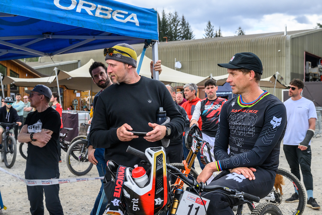 2 legends of the sport. It s great to see so many of these big names at Fort William this weekend