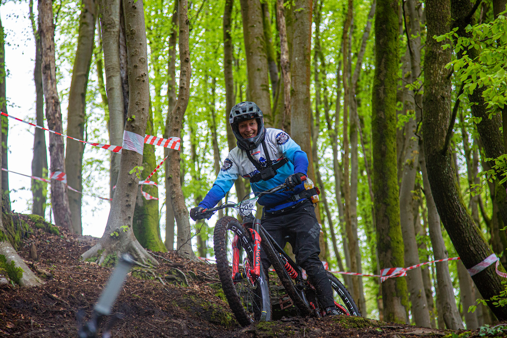 Riders were clearly enjoying the tracks at Abercarn, as there were smiles all round