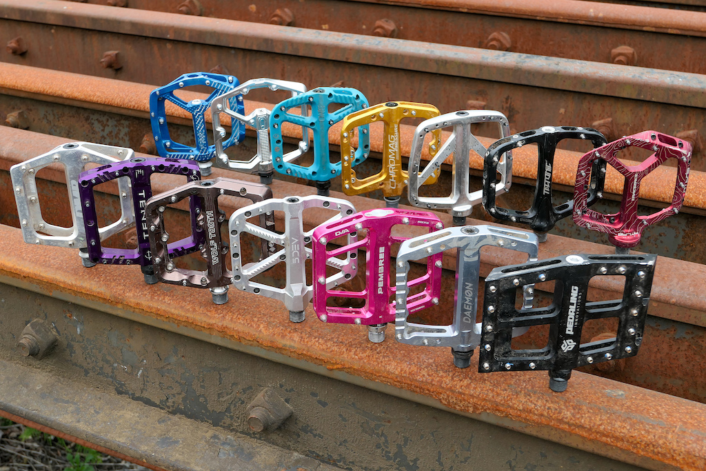 Group Test 14 of the Latest Greatest Flat Pedals Reviewed Pinkbike