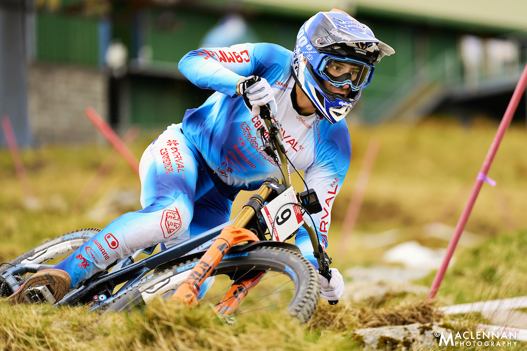 Fort William - National Downhill Series. Copyright Ian MacLennan.