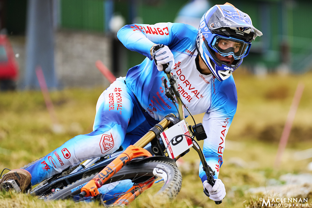 Fort William - National Downhill Series. Copyright Ian MacLennan.