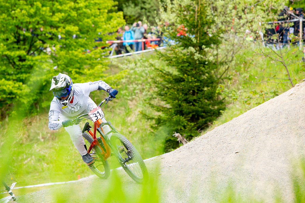 during round 1 of The 2023 4X Pro Tour at Winterberg Rheine Germany on May 20 2023. Photo Charles A Robertson