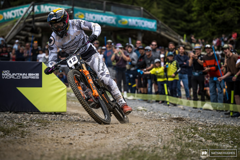 Charlie Hatton rarely misses in WC final... 10th place the Atherton man.