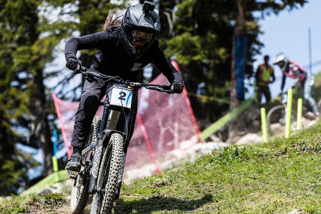 From Colombia to second step of the podium for Valentina Roa Sanchez.