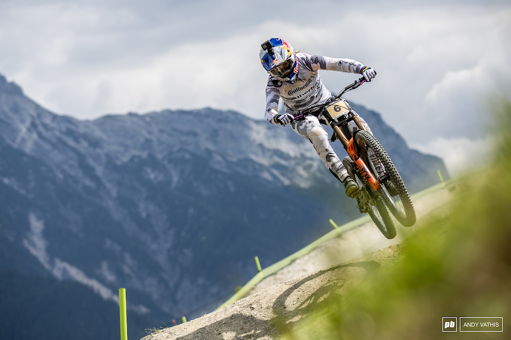 Rachel Atherton had an incredible weekend in Lenzerheide and isn't looking to slow down on a track she knows very well.