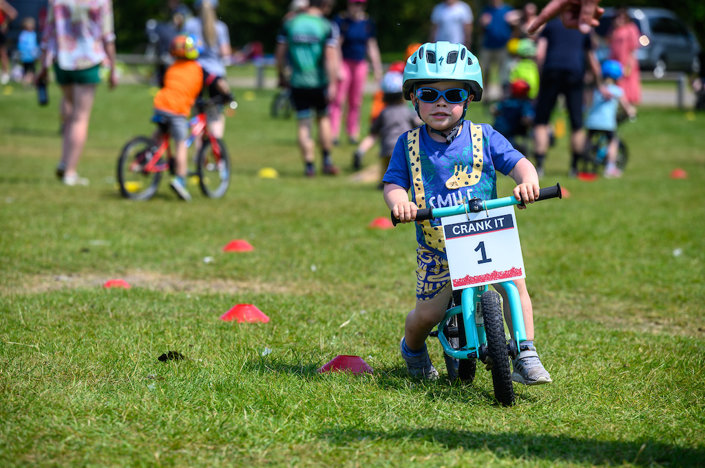 There s fun for kids of all ages at a Crank It race event