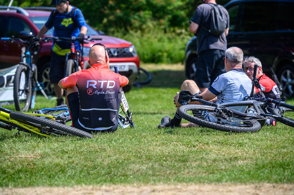 There s always time for post-race gossip especially sitting in the sunshine