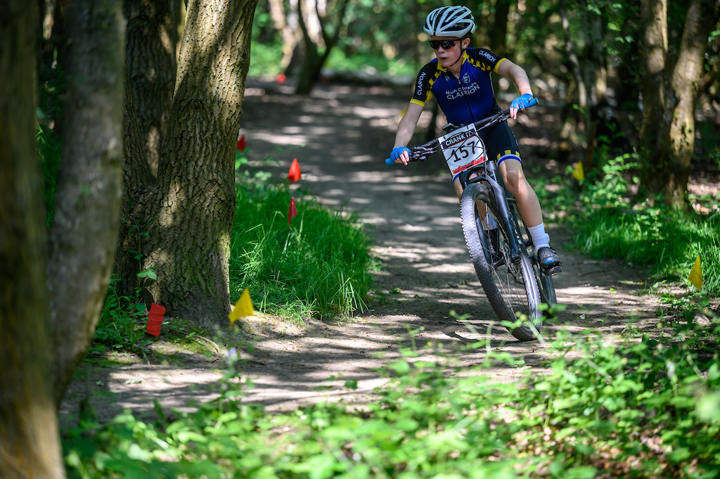 Nothing better then carving through the woods in the sunshine