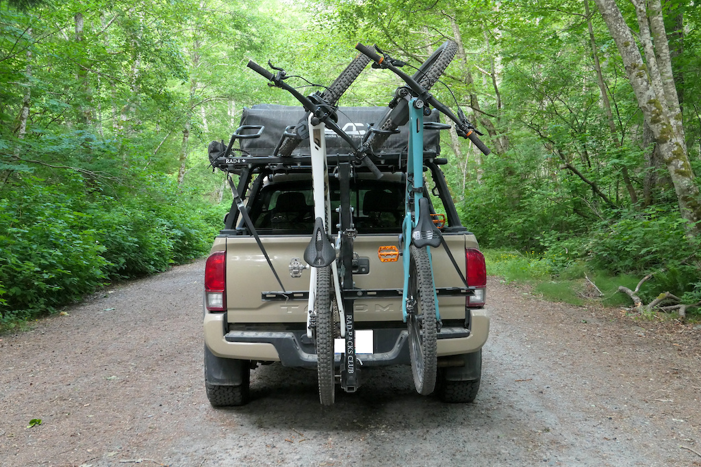 Road bike and MTB wall mount rack from Tons