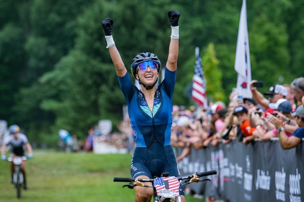 Savilia Blunks wins the 2023 USAC Cross-Country National Championship
Photo: USA Cycling/ First Place Photo