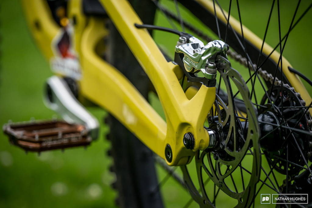 Bike Check: Josh Bryceland's Cannondale Jekyll - Red Bull Hardline