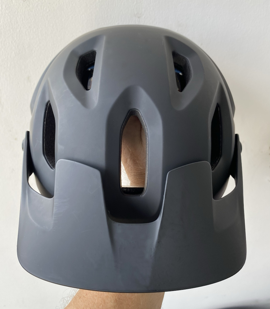 The Oakley DRT5 Trial/Enduro Mnt. Bike Helmet - Top View.