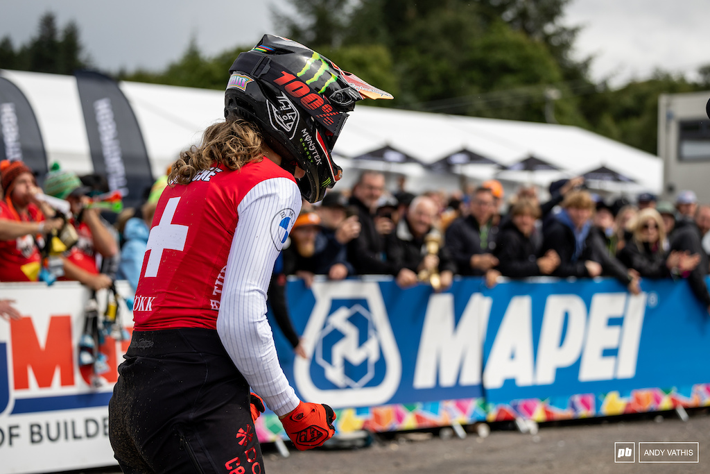 Camille Balanche crossed the line in first with only one rider left to spoil her day.