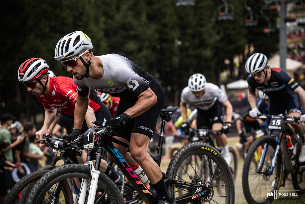 Nino Schurter will be the hot favourite for Sunday after a strong XCC showing.