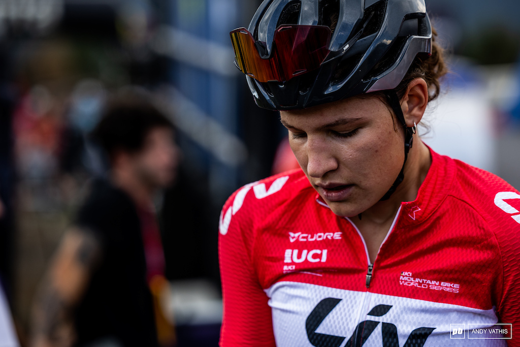 Ronja Blochlinger has been on a tear in the XCC this season.