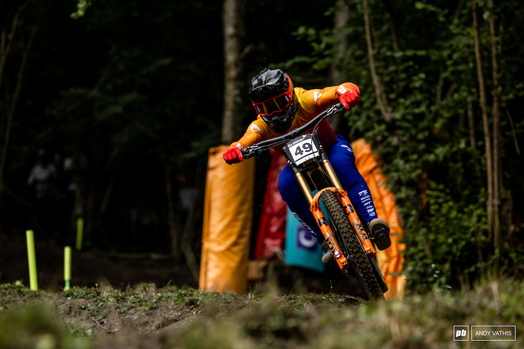 Remi Thirion's podium hiatus ended this weekend. Turns out a steep and greasy track was all he needed.