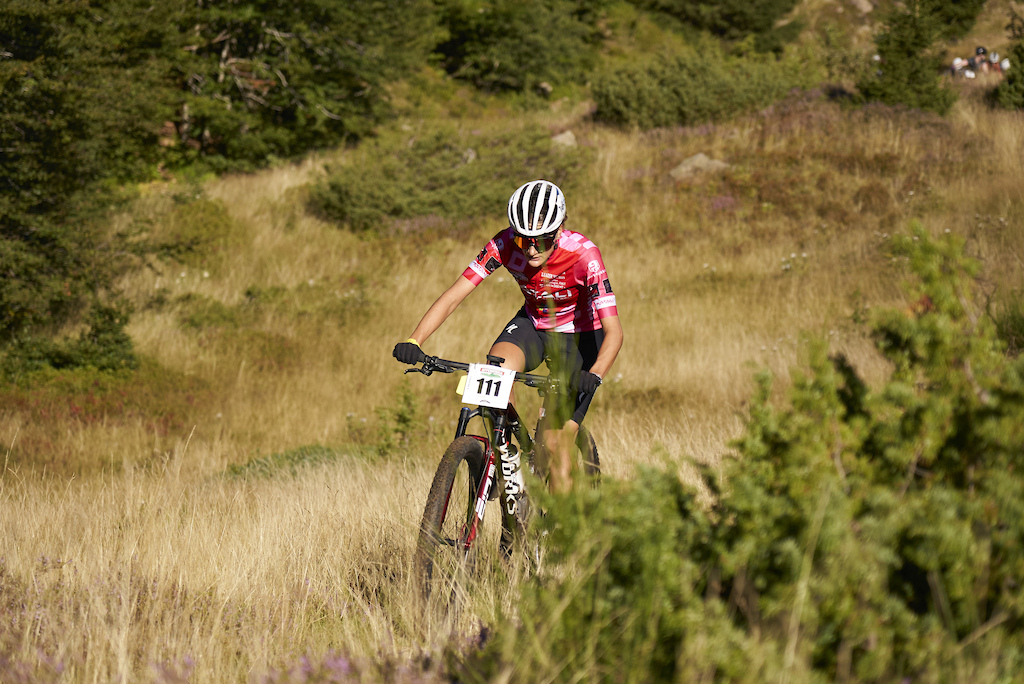 during the 2023 Appenninica mountain bike stage race held in the Emilia-Romagna Apennines in Italy. image by Roberto Zordan