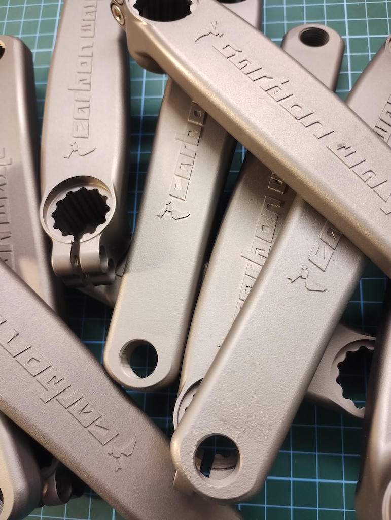 Carbon Wasp Announces New Titanium Cranks for the Pinion Gearbox Pinkbike