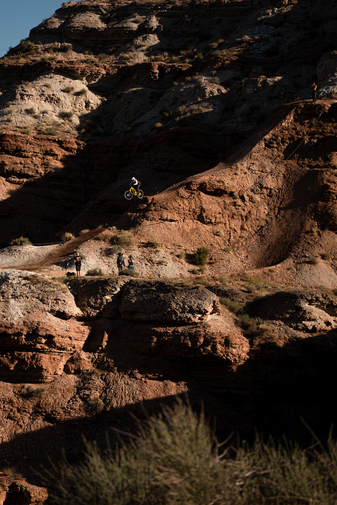 Clemens Kaudela leading into the Canyon Gap.