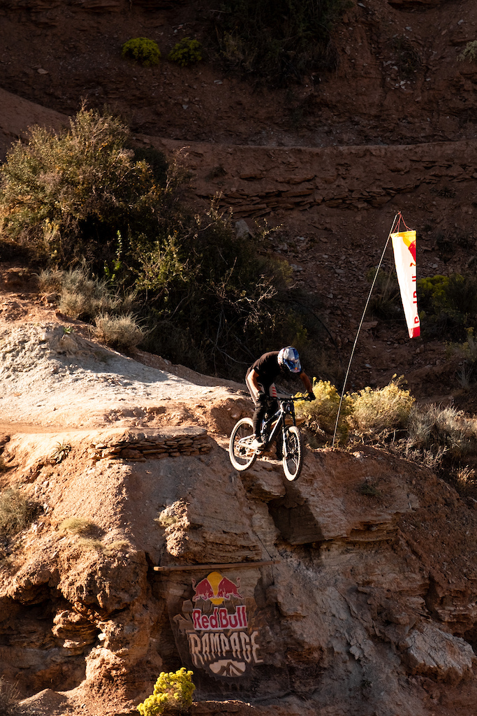 Carson Storch straight airing the step down.