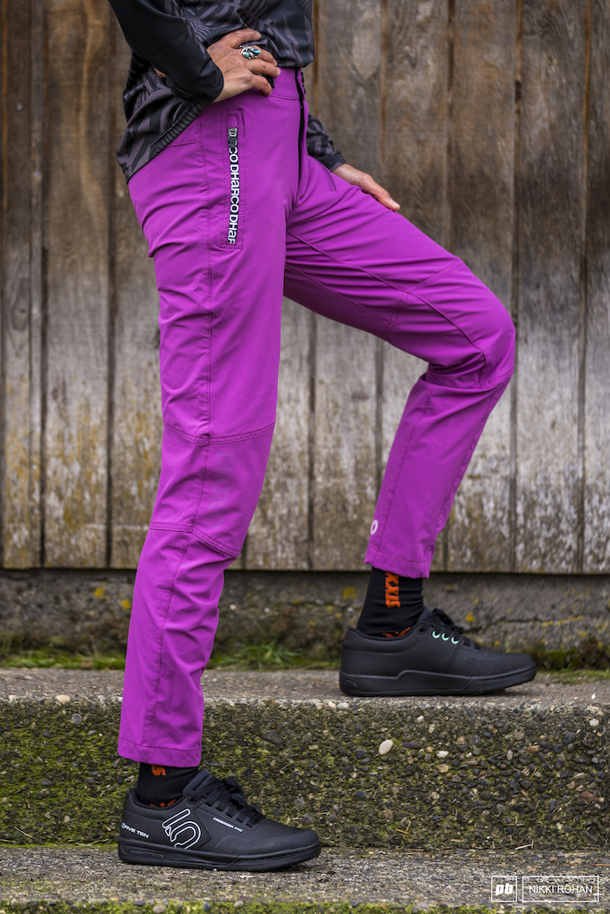 Purple Knitted Winter Leggings With Pintuck